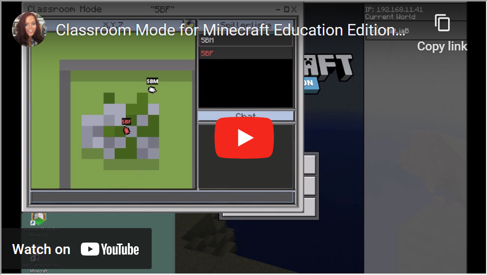 Image of a video about Classroom Mode features