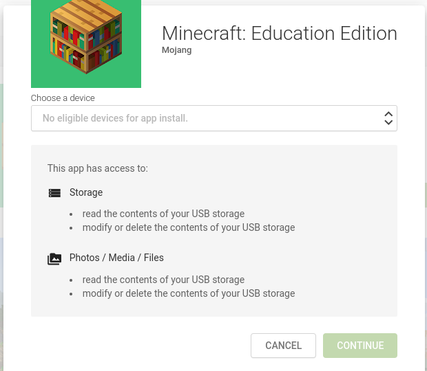 Accessing On A Chromebook Minecraft Education Edition Support