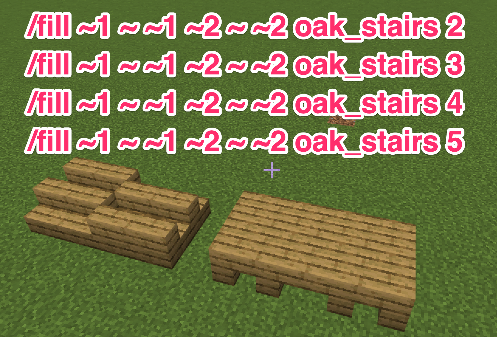 Stairs Block in Minecraft