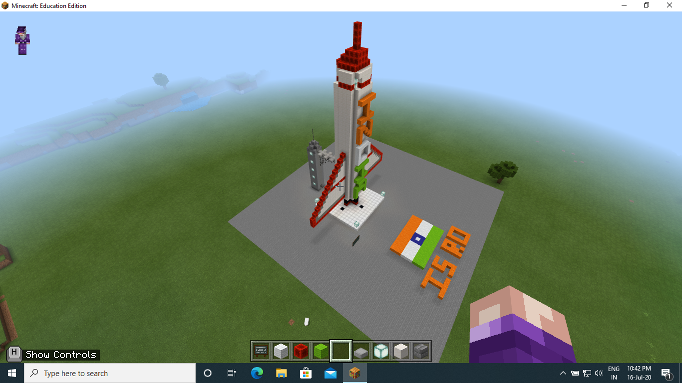 Minecraft Creations Into Paint 3d Isro 3d Model Minecraft Education Edition Support